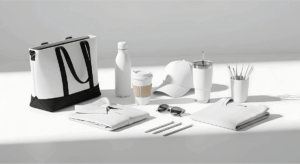 A variety of business promotional products